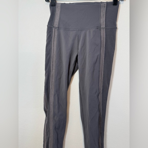 Lululemon Power Lines Leggings Titanium Dark Chrome Size 6 - Picture 2 of 9